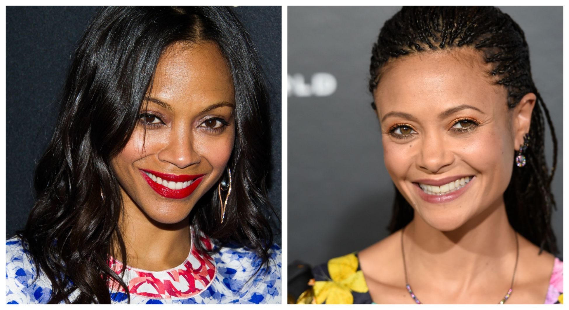 Zoe Saldana and Thandie Newton